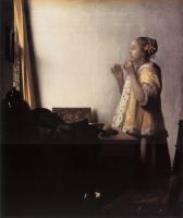 Vermeer, Jan - Woman with a Pearl Necklace